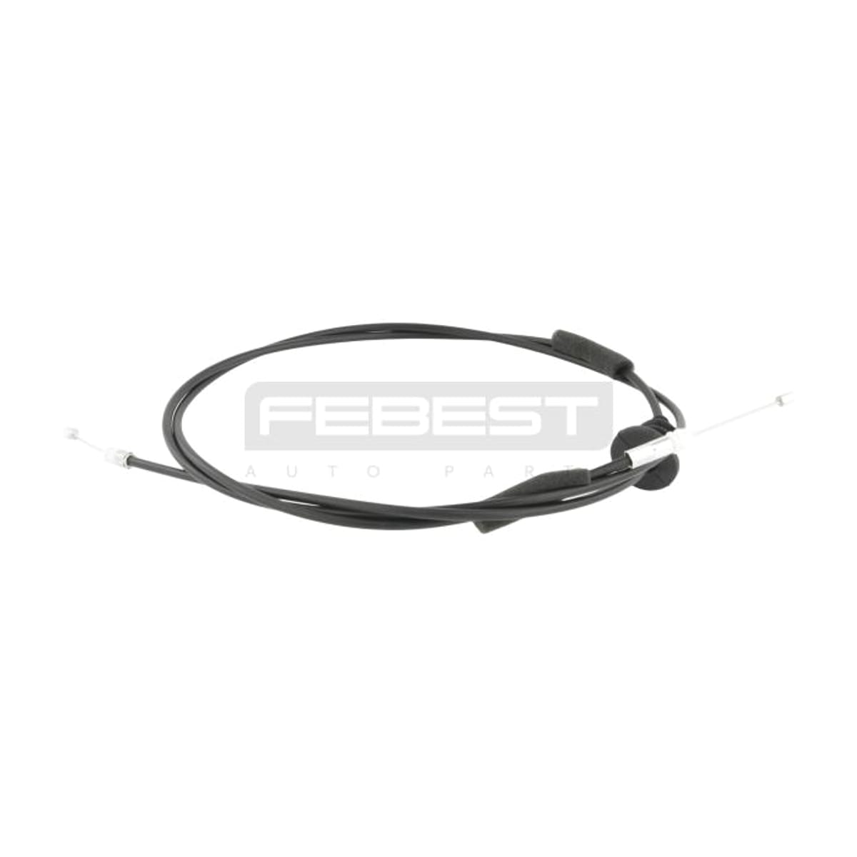 Деталь ТРОС ПРИВОДА ОТКРЫВАНИЯ ЗАМКА КАПОТА FEBEST