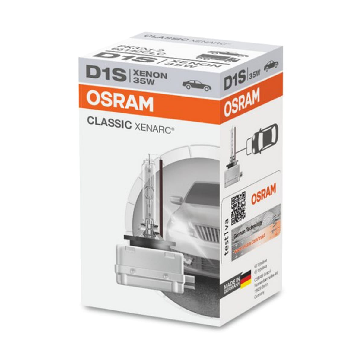 OSRAM Лампа D1S 85V 35W PK32d-2 XENARC CLASSIC цена/качество 1 шт.