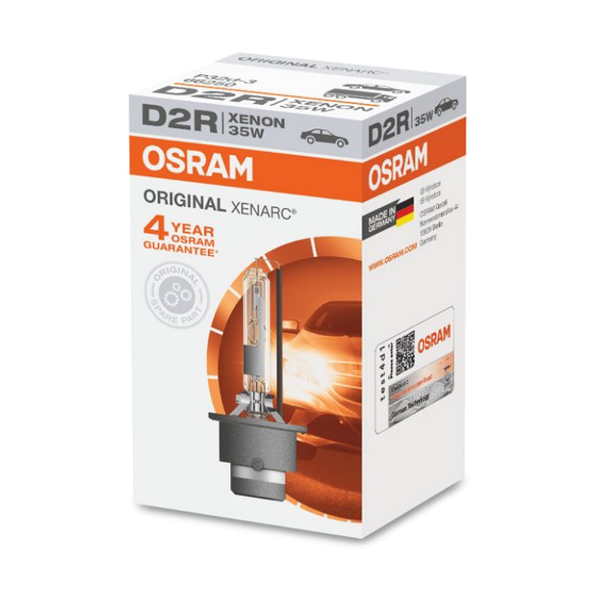 Деталь Лампа D2R 85V 35W P32d-3 XENARC ORIGINAL качество оригинальной з/ч (ОЕМ) 1 шт. OSRAM