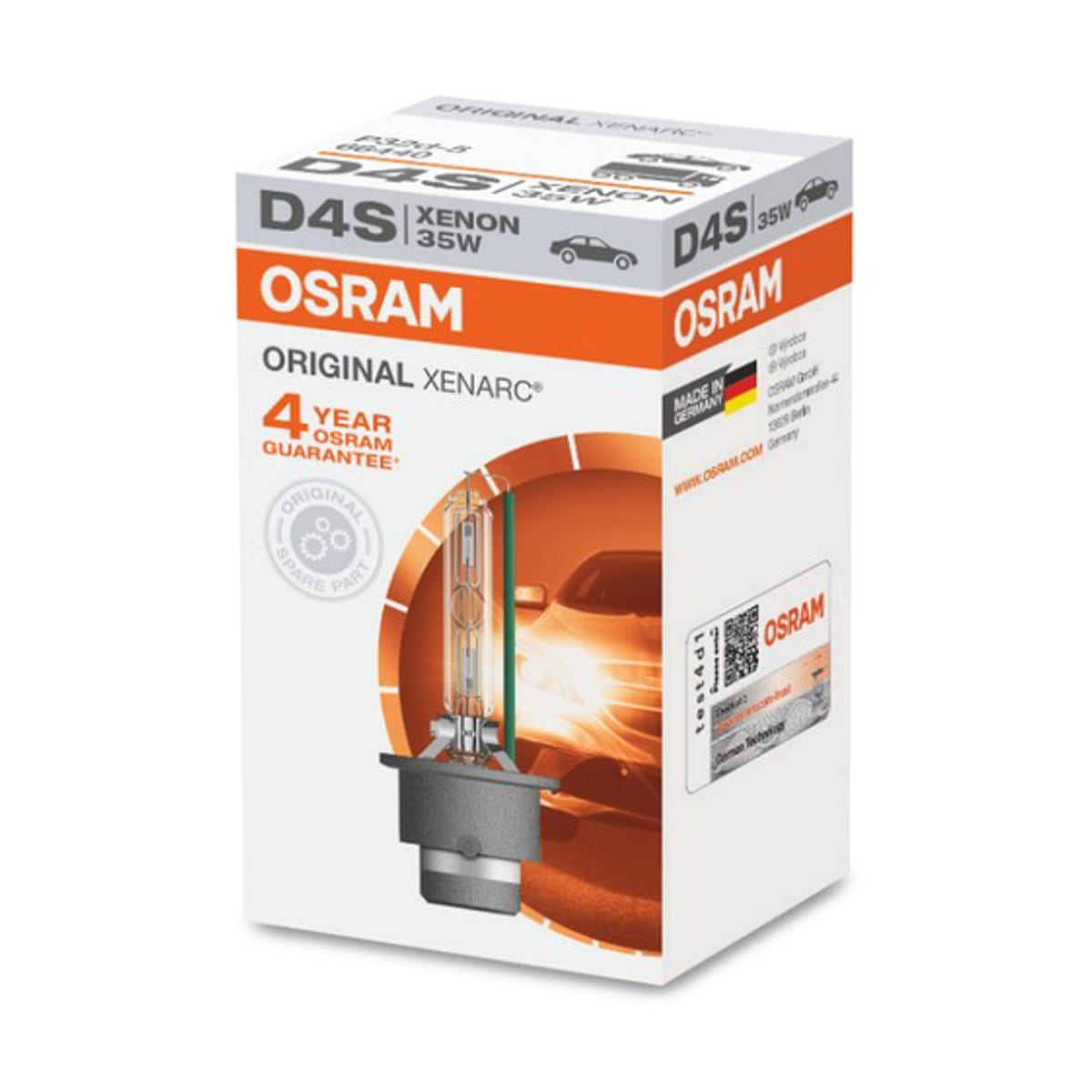 Деталь Лампа D4S 42V 35W P32d-5 XENARC ORIGINAL качество оригинальной з/ч (ОЕМ) 1 шт. OSRAM