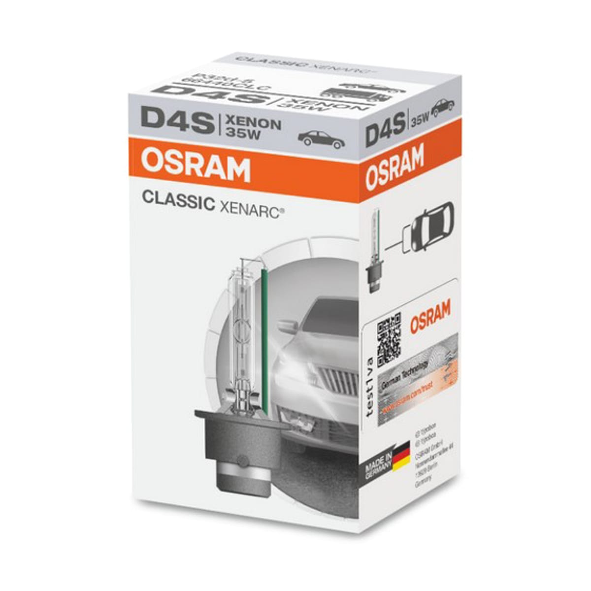 Деталь Лампа D4S 42V 35W P32d-5 XENARC CLASSIC цена/качество 1 шт. OSRAM