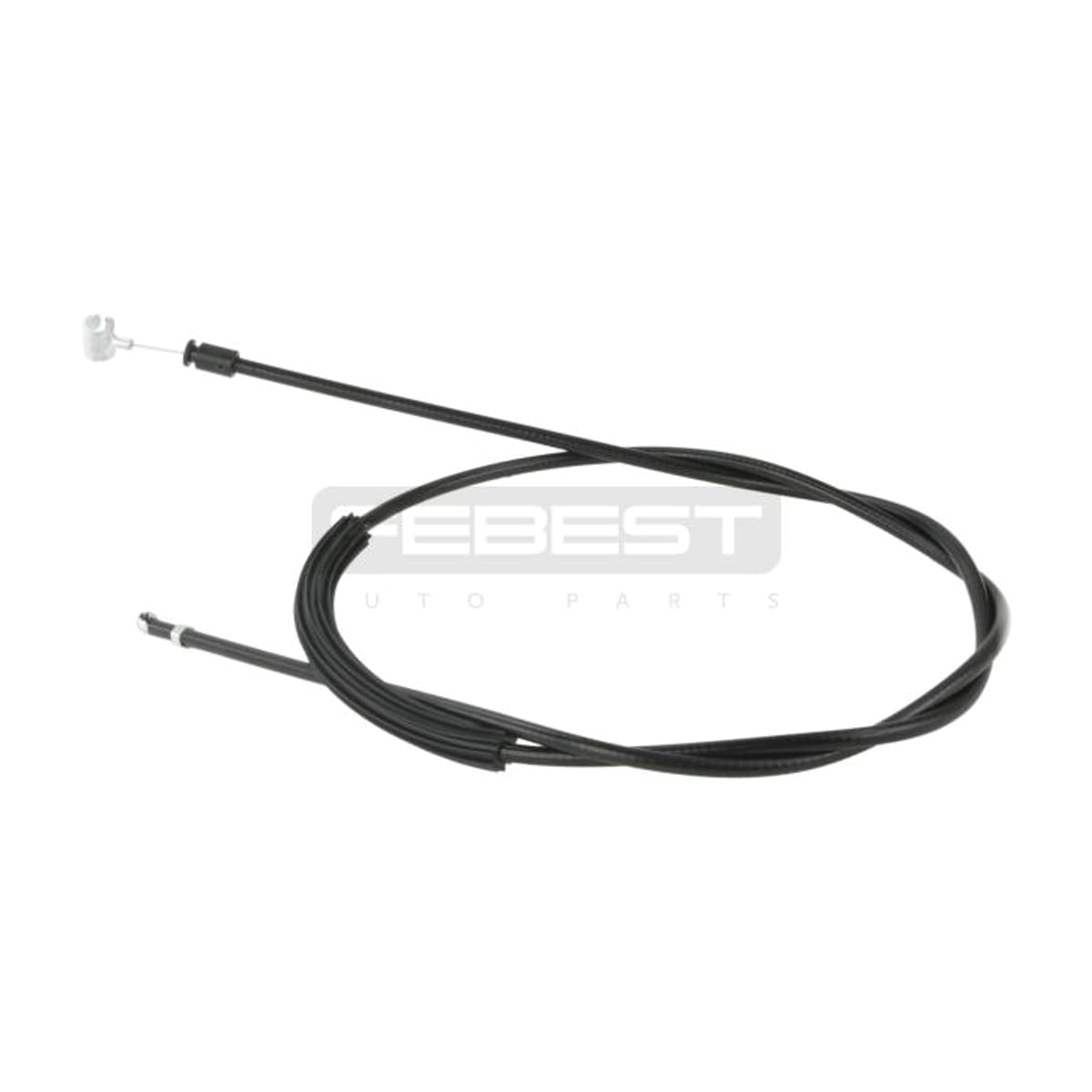 Деталь ТРОС ПРИВОДА ОТКРЫВАНИЯ ЗАМКА КАПОТА FEBEST