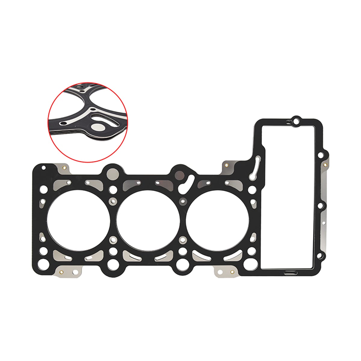 Деталь Прокладка головки блока цилиндров Audi A6 04-08 / S6 06-08 BDW ELRING