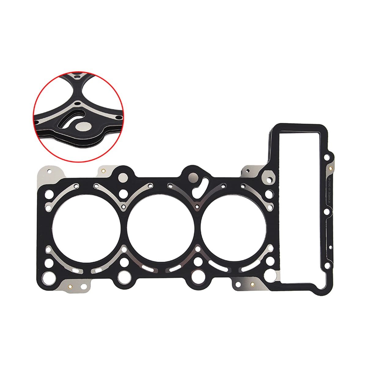 ELRING Прокладка головки блока цилиндров Audi A6 04-08 / S6 06-08 BDW