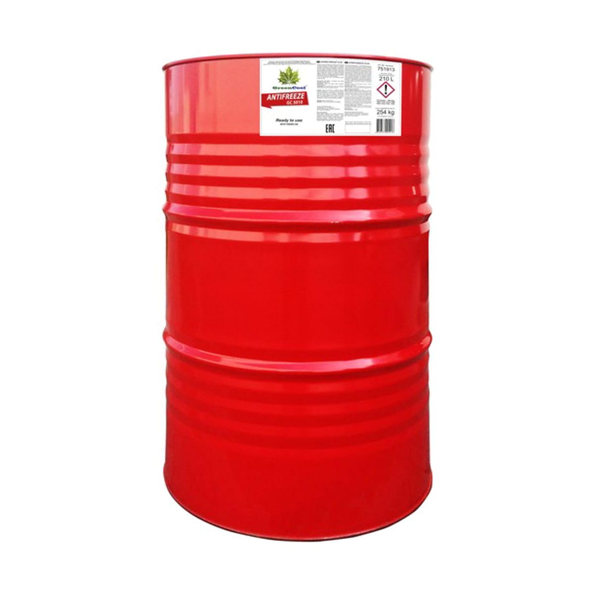 Деталь Антифриз GreenCool GC5010 G12, 210 л (красн.) GREENCOOL