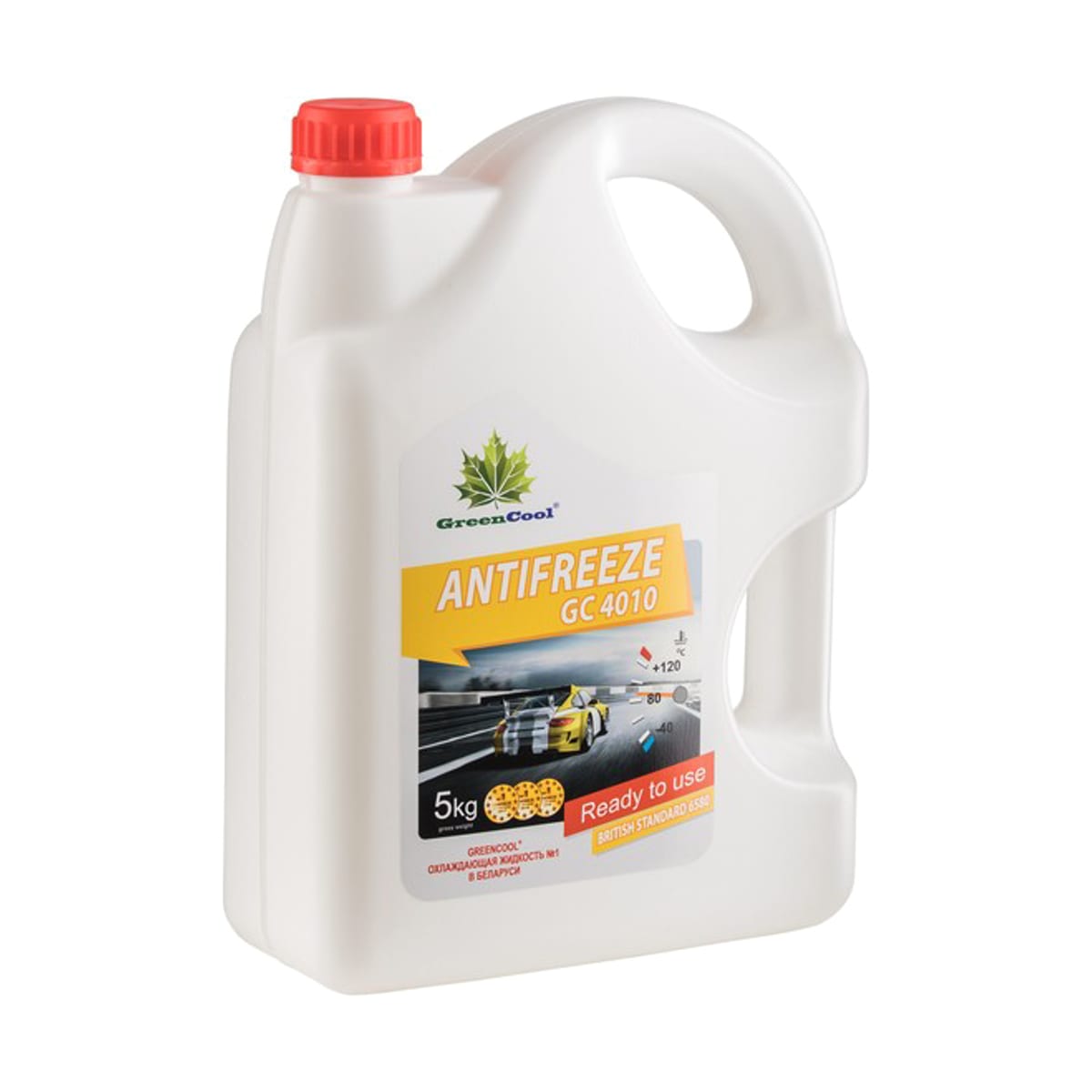 Деталь Антифриз GreenCool GC4010 G11, 5 кг (желтый) GREENCOOL