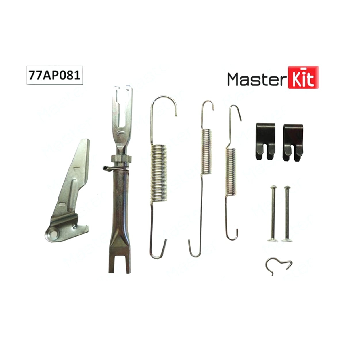 Деталь Ремкомплект барабанного тормоза MASTER KIT