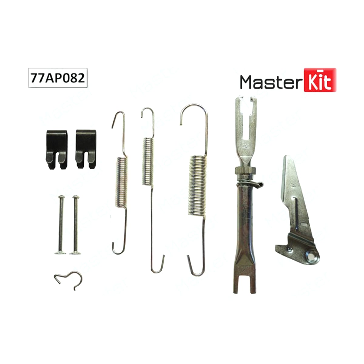 MASTER KIT Ремкомплект барабанного тормоза 77AP082