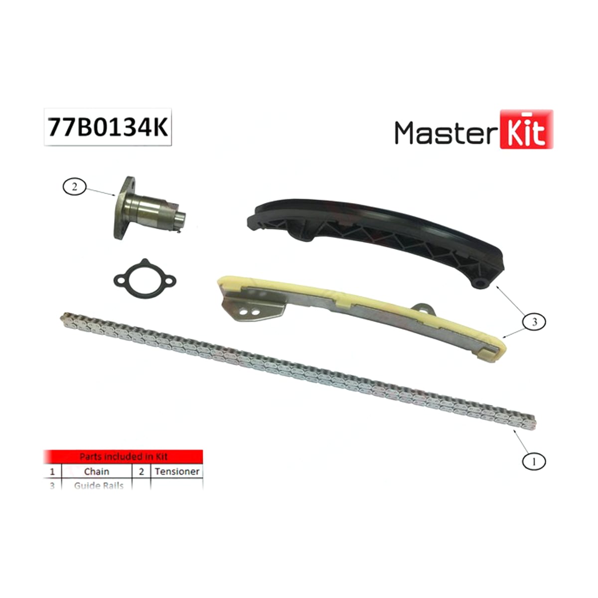 MASTER KIT Комплект цепи ГРМ 77B0134K