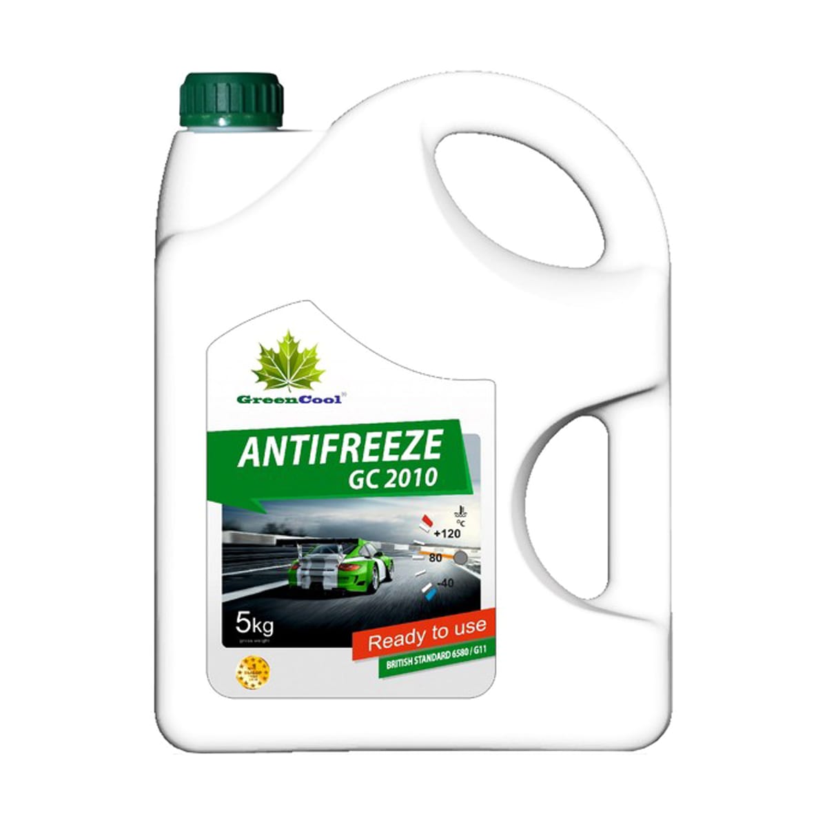 Деталь Антифриз GreenCool GC2010 G11, 5 кг (зел.) GREENCOOL