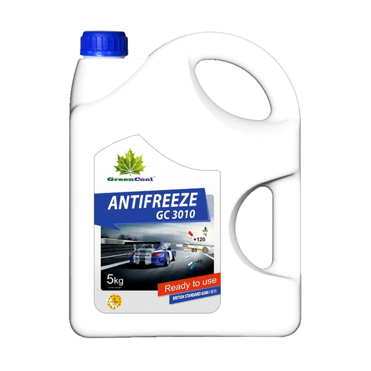 Деталь Антифриз GreenCool GC3010 G11, 5 кг (син.) GREENCOOL