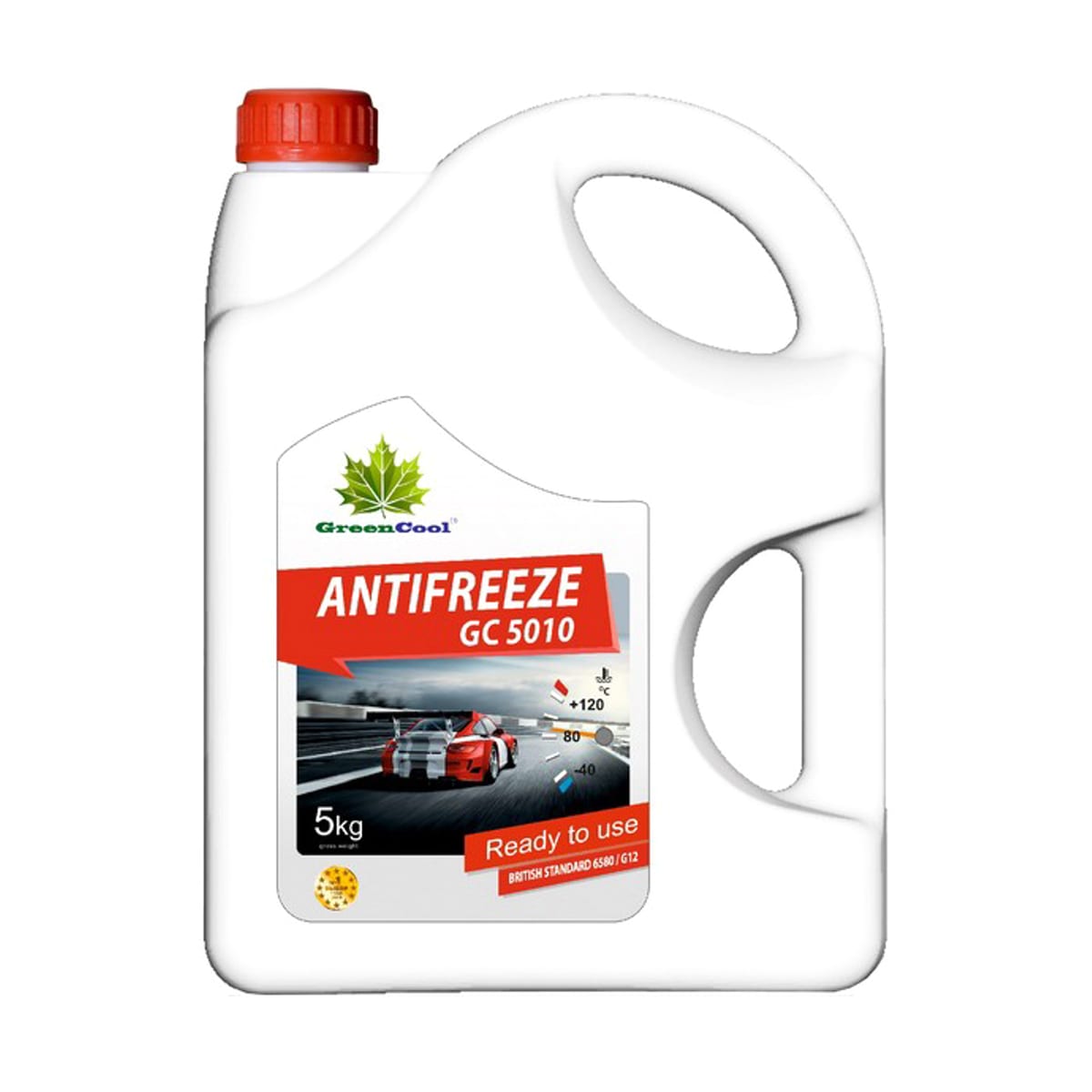 Деталь Антифриз GreenCool GC5010 G12, 5 кг (красн.) GREENCOOL