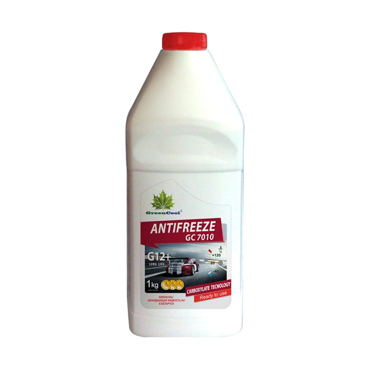 Деталь Антифриз GreenCool GC7010 G12+, 1 кг (красн.) BASF Carboxylate Long Life GREENCOOL
