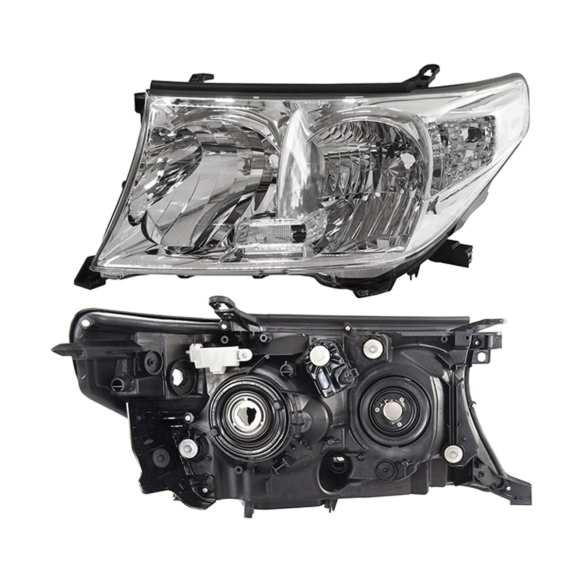 Деталь Фара Toyota Land Cruiser (J200) 07-12 (Спереди/ Слева/ С электрокорректором) TOYOTA