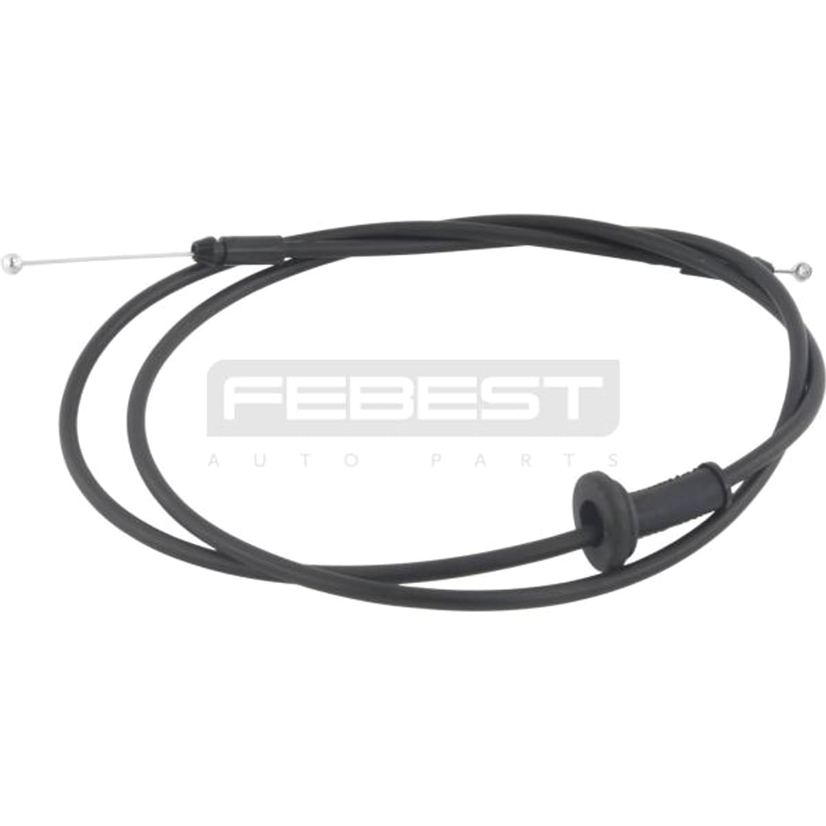 Деталь ТРОС ПРИВОДА ОТКРЫВАНИЯ ЗАМКА КАПОТА FEBEST
