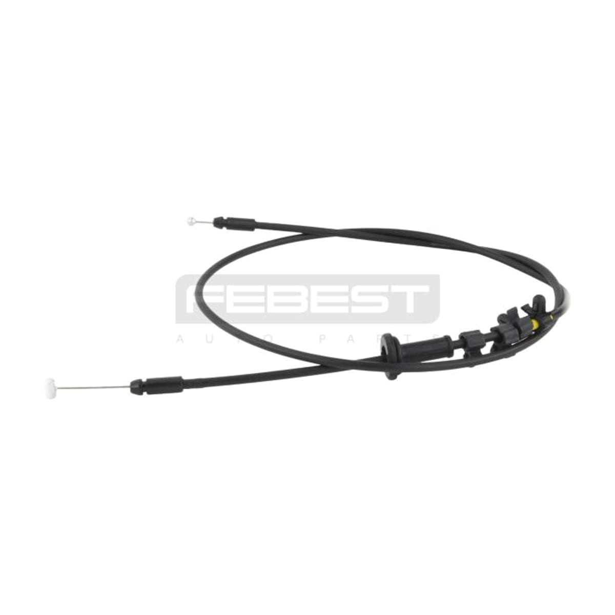 Деталь ТРОС ПРИВОДА ОТКРЫВАНИЯ ЗАМКА КАПОТА FEBEST