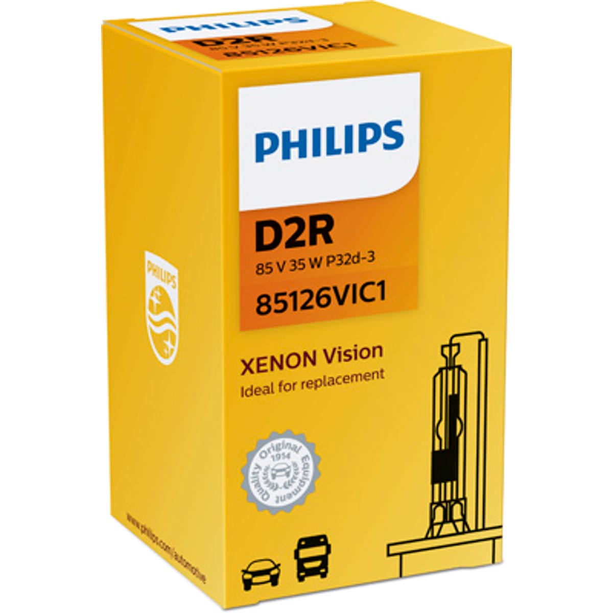 Деталь Лампа D2R 85126 VI 85V 35W P32d-3 C1 PHILIPS