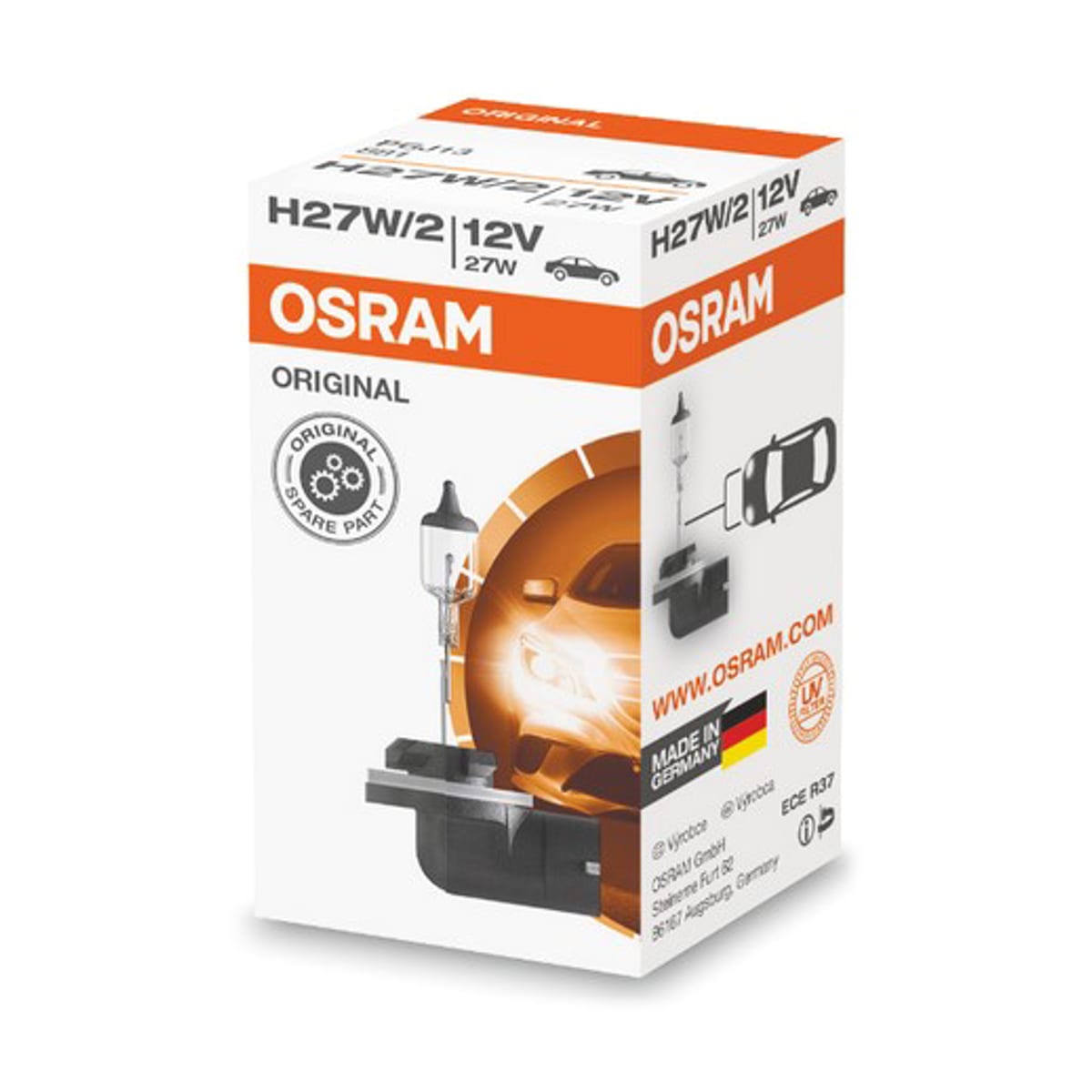 Деталь Лампа H27/2 12V 27W PGJ13 ORIGINAL LINE качество оригинальной з/ч (ОЕМ) 1 шт. OSRAM