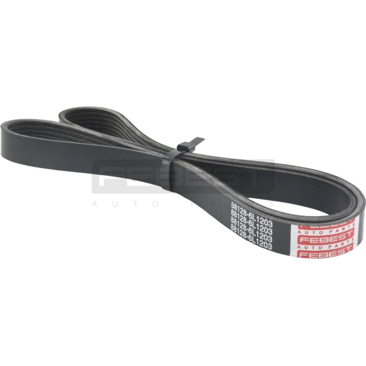 FEBEST Ремень поликлиновой 6 клинов (epdm+fiber) 881286L1203