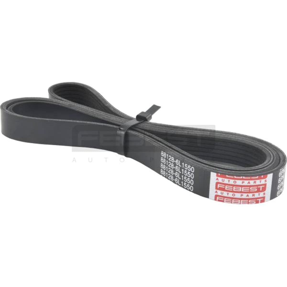 FEBEST Ремень поликлиновой 6 клинов (epdm+fiber) 881286L1550