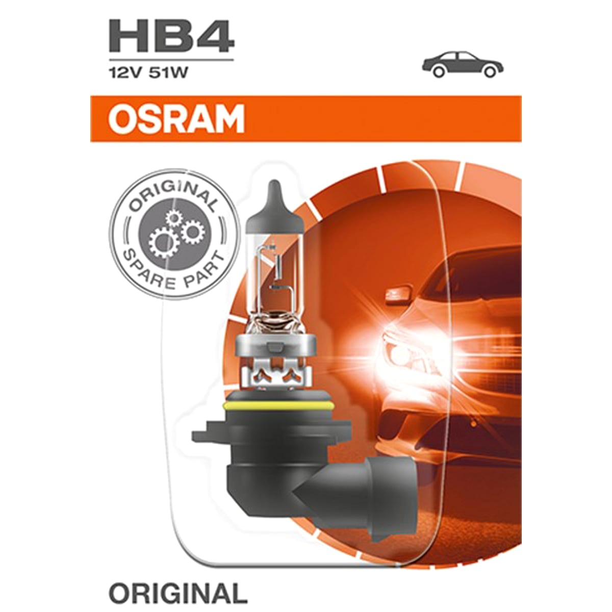 Деталь Снят, замена 9006-1BL Лампа HB4 12V 51W P22d ORIGINAL LINE качество оригинальной з/ч (ОЕМ) 1 шт. OSRAM