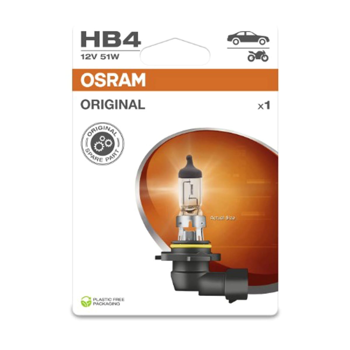Деталь Лампа HB4 12V 51W P22d ORIGINAL LINE качество оригинальной з/ч (ОЕМ) 1 шт. OSRAM
