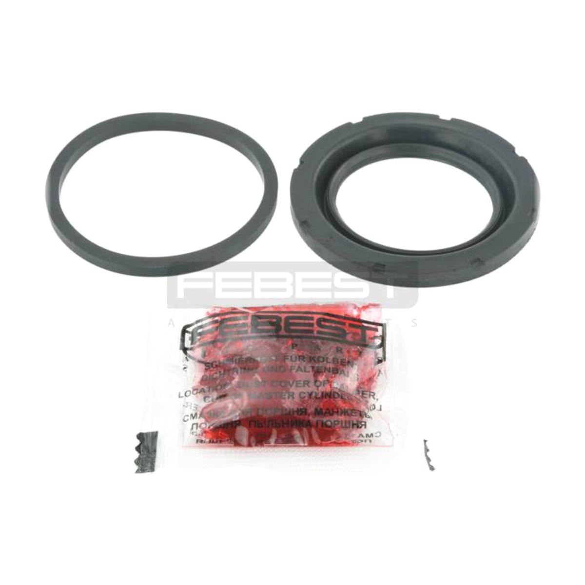 Деталь РЕМКОМПЛЕКТ СУППОРТА ТОРМОЗНОГО ПЕРЕДНЕГО (НА 1 ПОРШЕНЬ) FEBEST