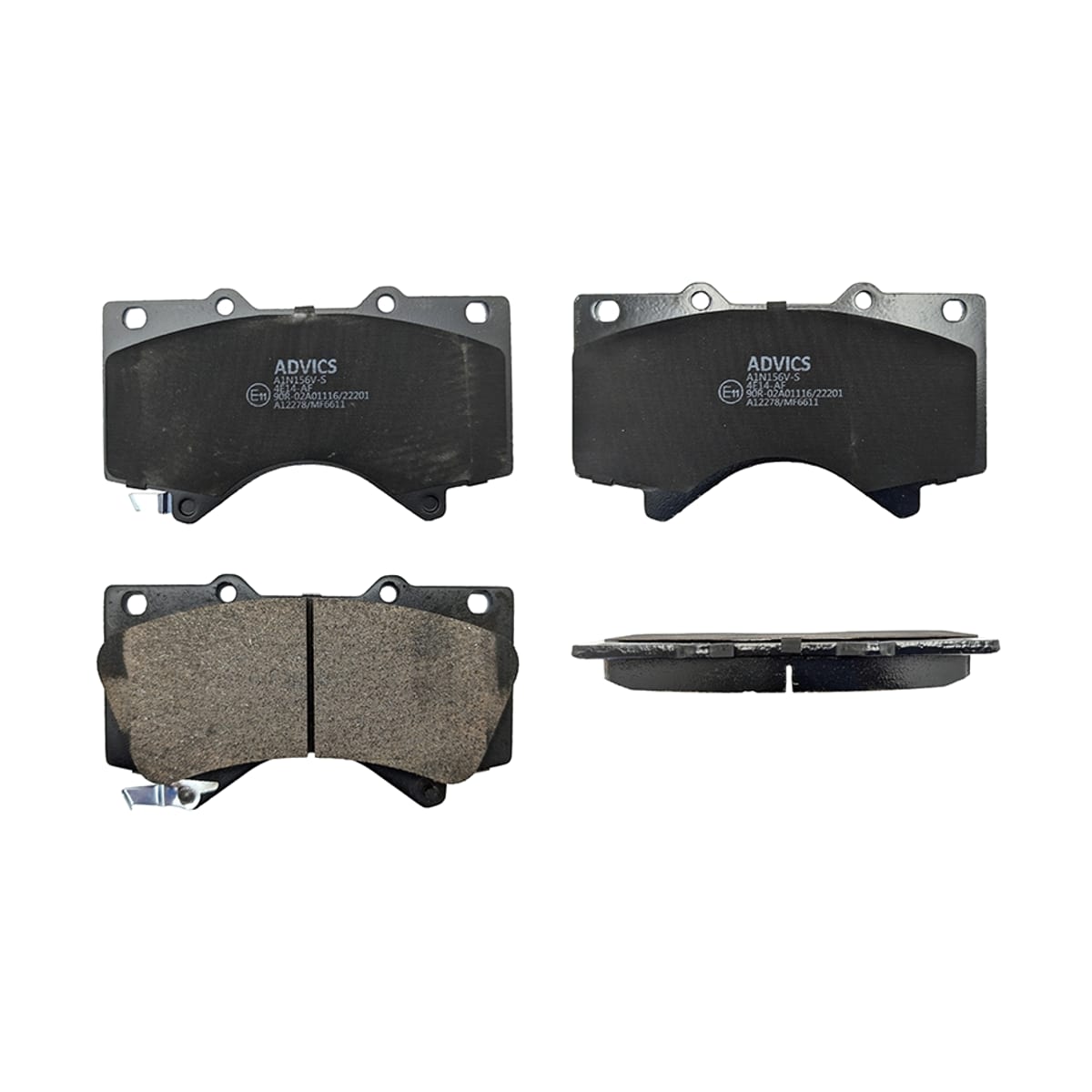 Деталь Колодки тормозные (Спереди) Toyota Land Cruiser (J200) 07-21 / Lexus LX 07-23 ADVICS
