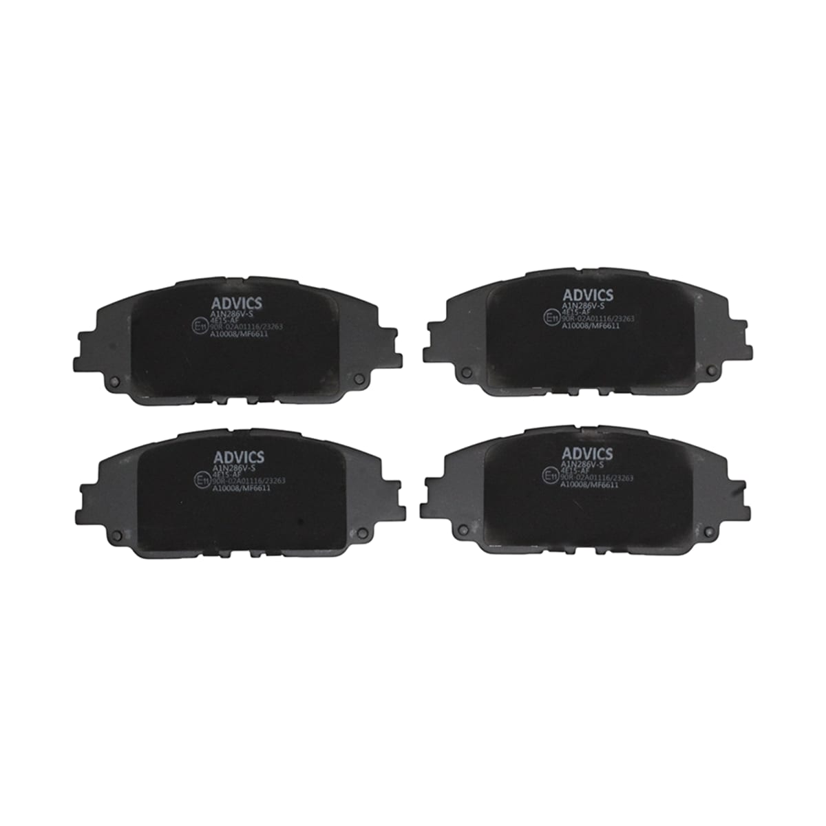 ADVICS Колодки тормозные (Спереди) Toyota Camry (XV70) 17- / C-HR 16-23 A1N286V
