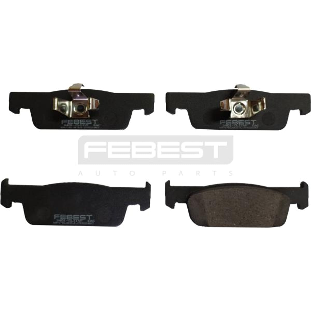 FEBEST Колодки тормозные передние (С прижимной скобой) A4534200700