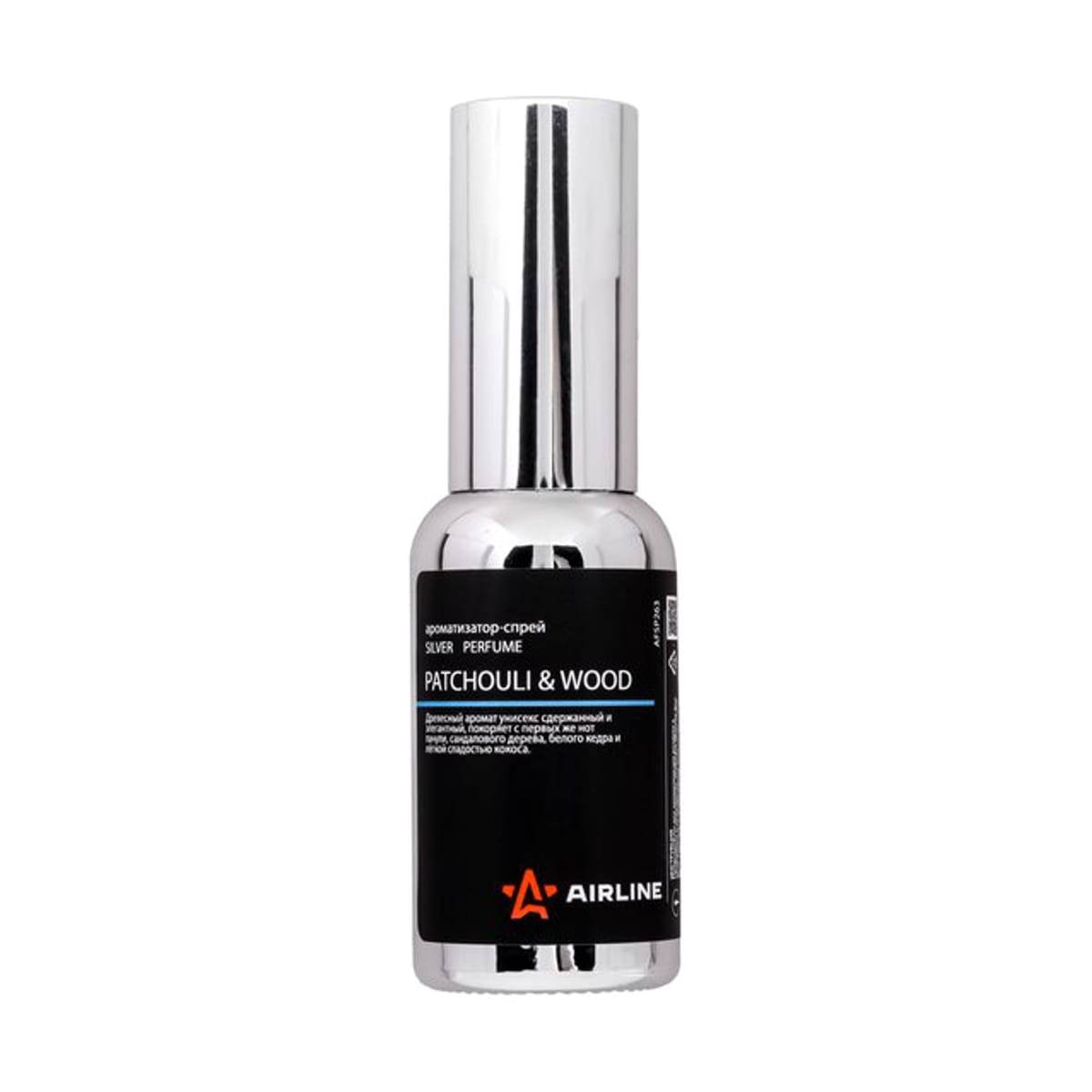 Деталь Ароматизатор-спрей SILVER Perfume PATCHOULI & WOOD 30мл AIRLINE