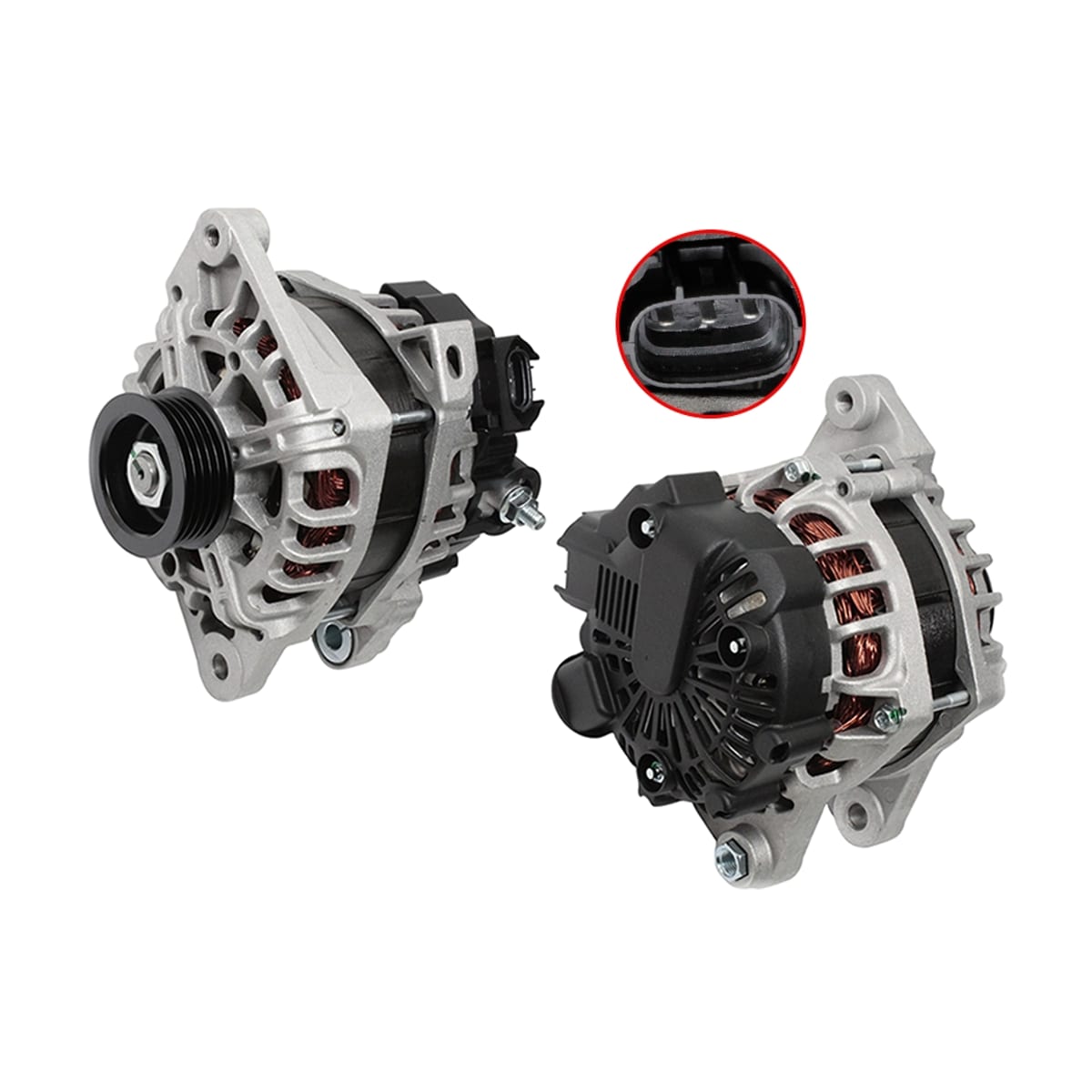 AVTOPRIBOR Генератор Hyundai Solaris 17-20 / Kia Ceed 06-10 (G4LC 12V 90A) AL084AVT