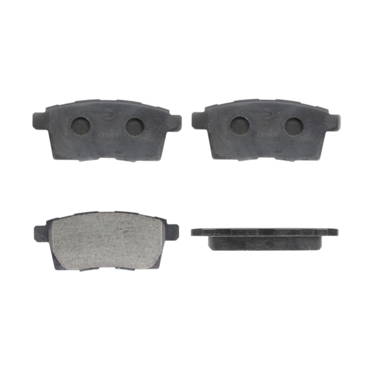 AKEBONO Колодки тормозные (Сзади) Mazda CX-7 06-12 / Ford Edge 06-14 AN737K