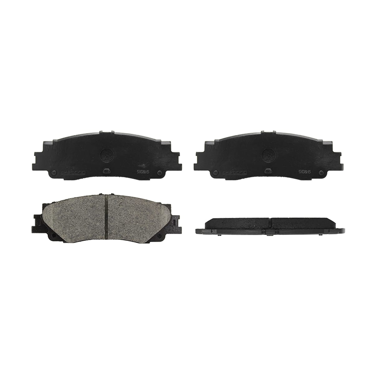 AKEBONO Колодки тормозные (Сзади) Toyota Land Cruiser (J300) 21- / Land Cruiser Prado 23
