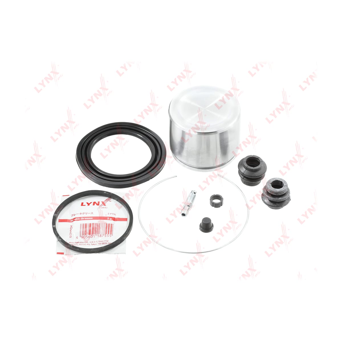 LYNXAUTO Ремкомплект тормозного суппорта с поршнем BC6480 (перед)