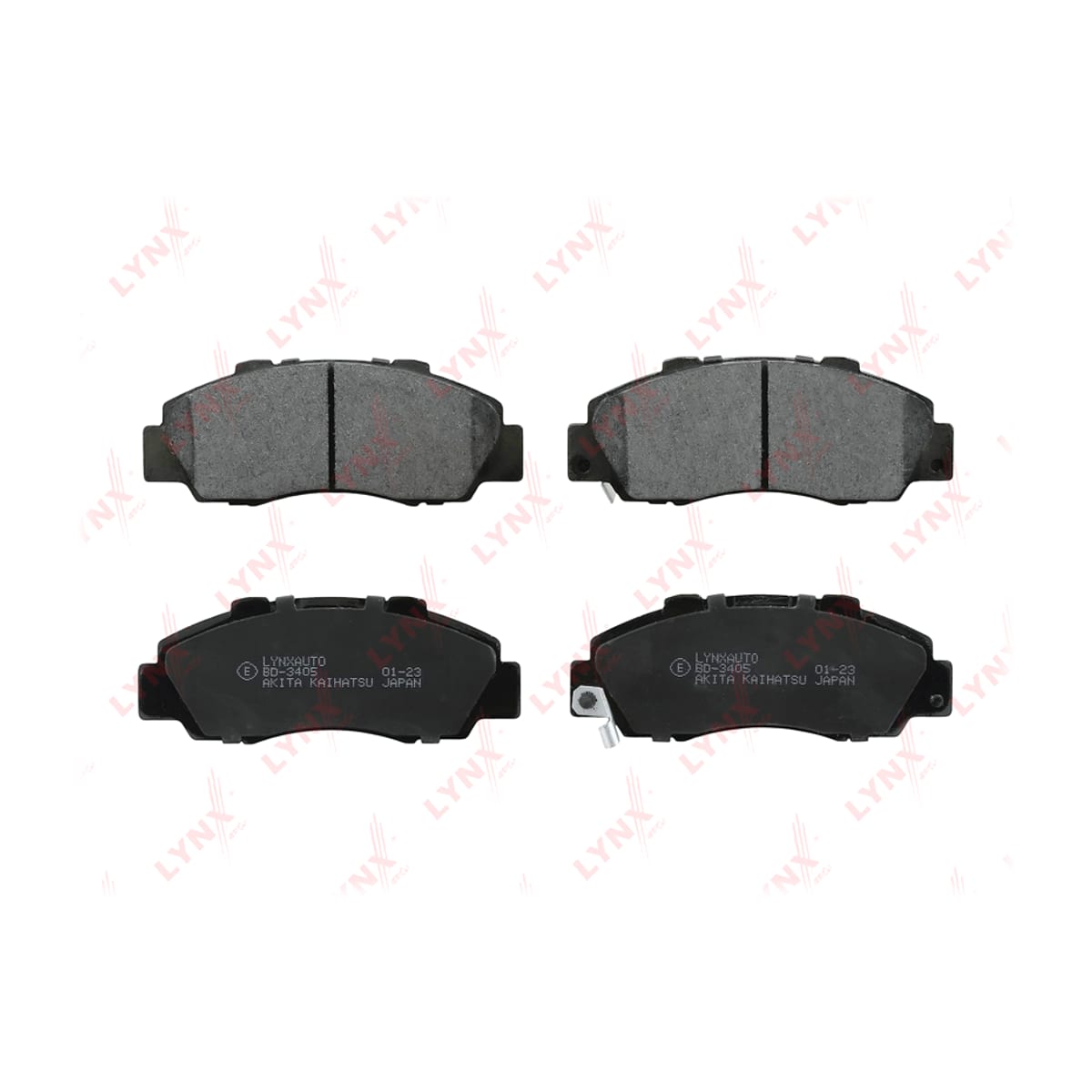 Деталь Колодки тормозные дисковые LYNXAUTO