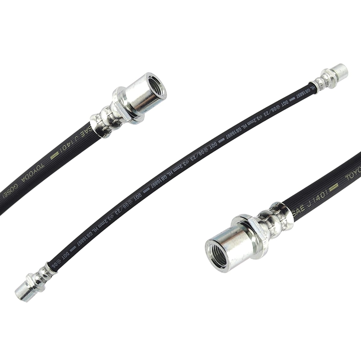MIYACO Шланг тормозной (Сзади) Mitsubishi Pajero 81-00 / Subaru Forester 97-02 BHF221