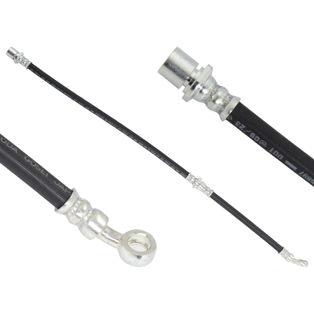 MIYACO Шланг тормозной (Сзади/ Слева) Subaru Forester 02-08
