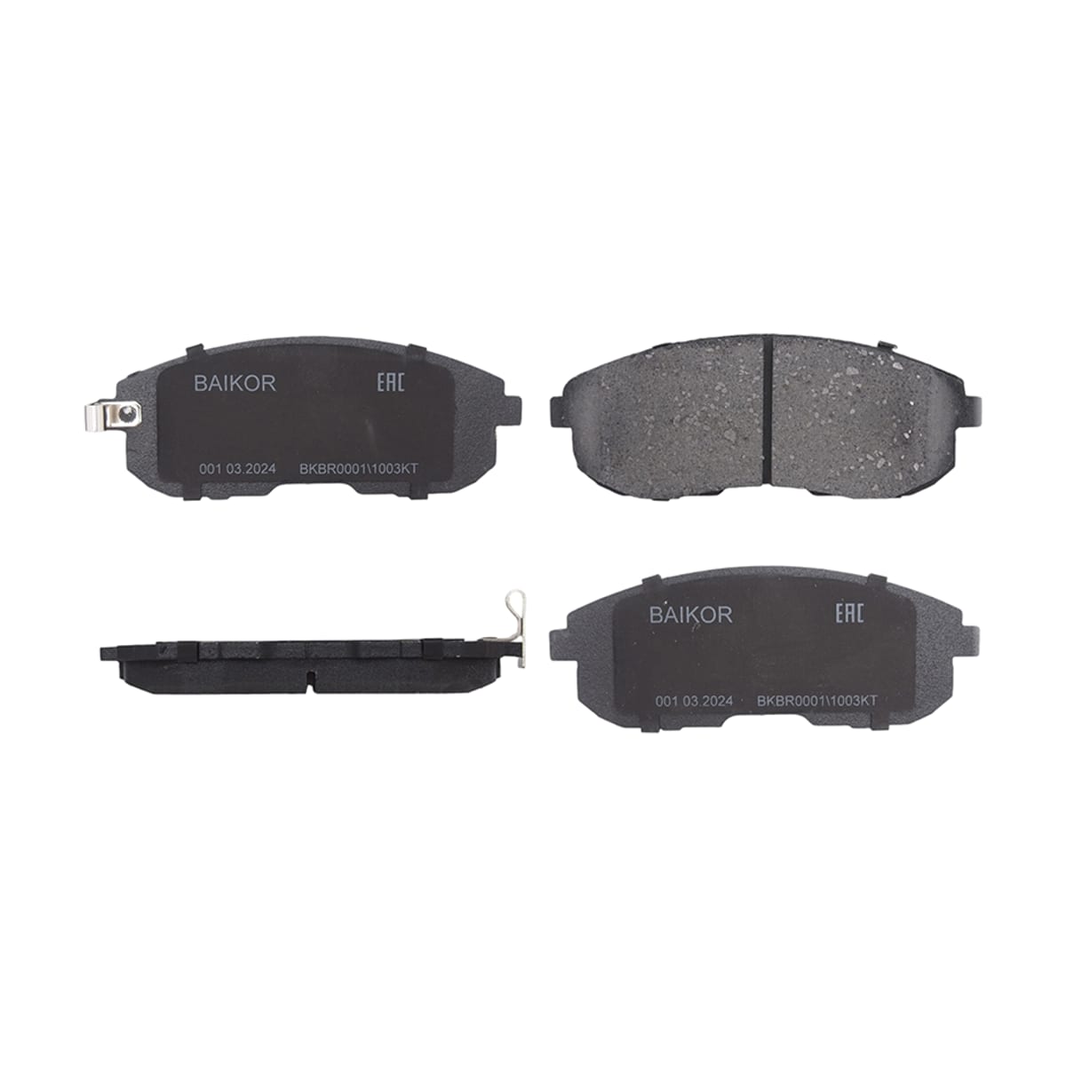 BAIKOR Колодки тормозные (Спереди) Nissan Juke 10-20 / Primera 01-08