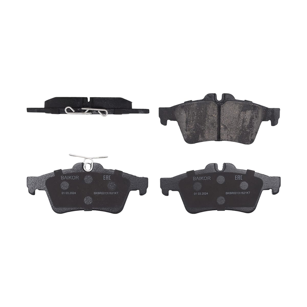 BAIKOR Колодки тормозные (Сзади) Citroen C5 08-17 / Ford Focus 04