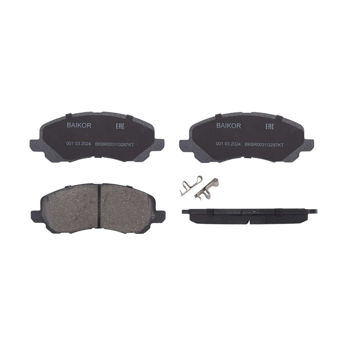 BAIKOR Колодки тормозные (Спереди) Mitsubishi ASX 10- / Delica 94-07