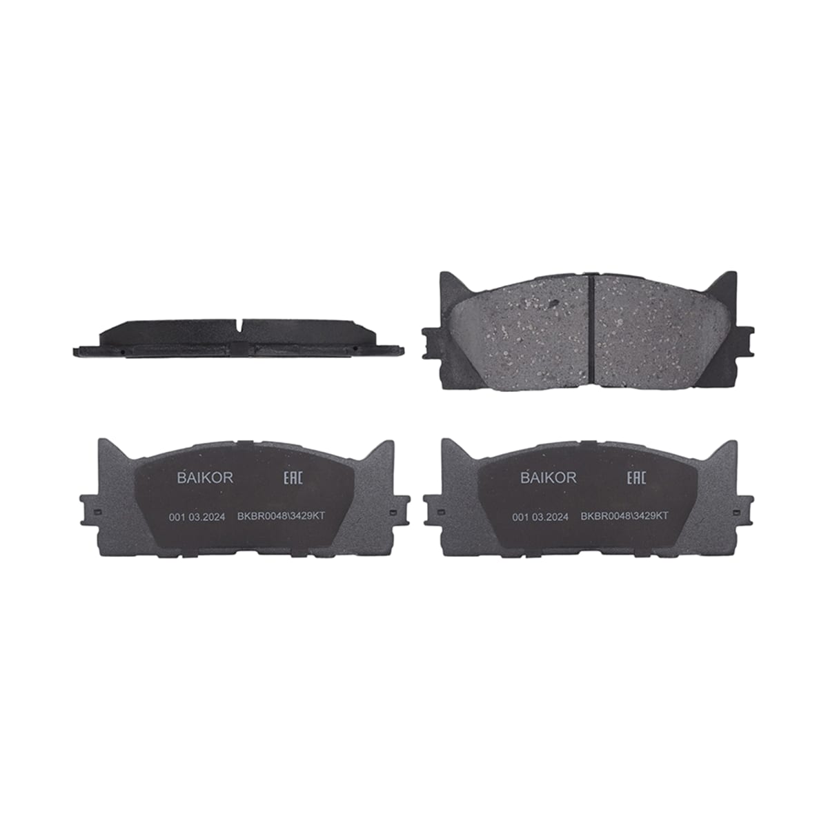 BAIKOR Колодки тормозные (Спереди) Toyota Camry (XV40,XV50) 01-21 / Lexus ES 06-18 BKBR0048