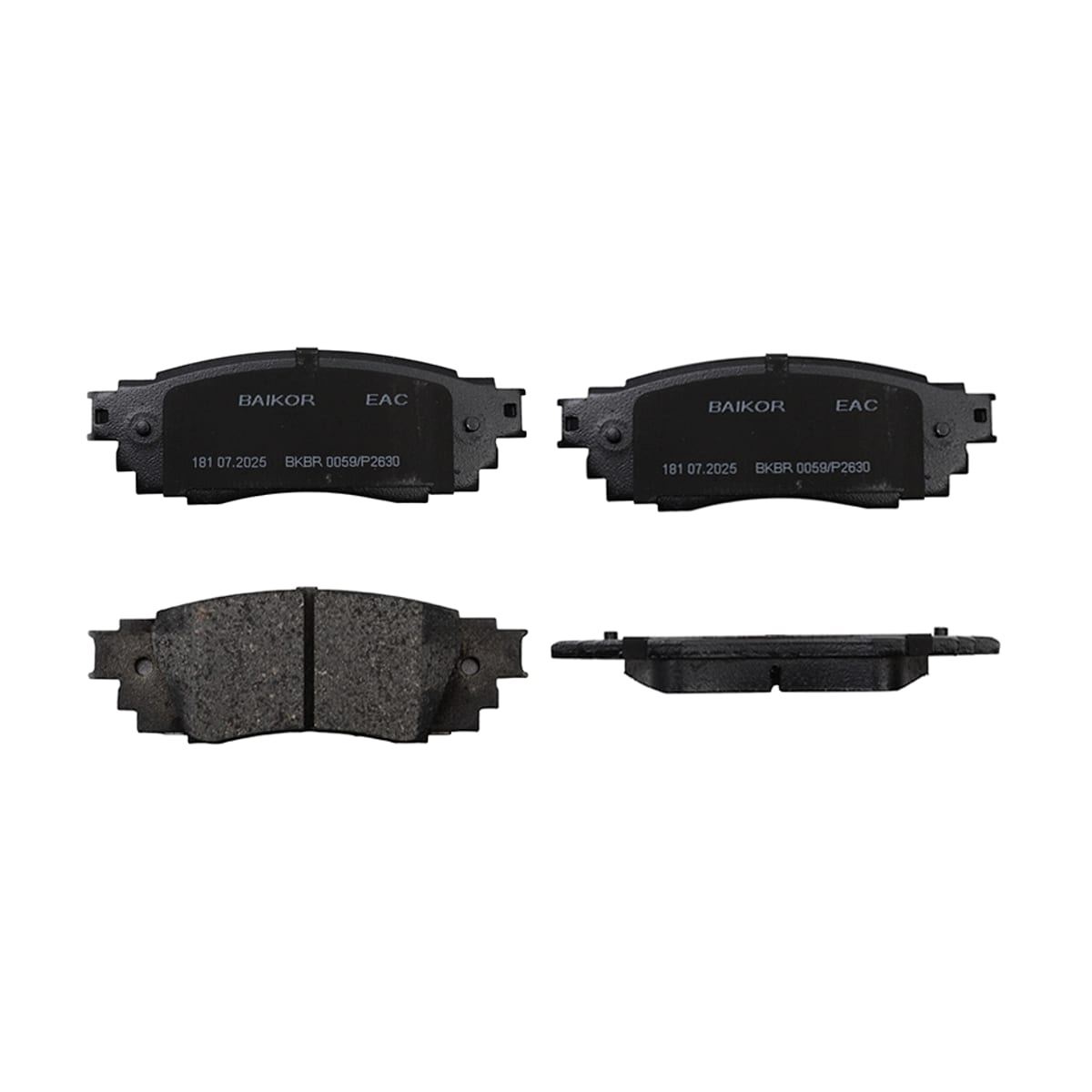 BAIKOR Колодки тормозные (Сзади) Lexus RX 15-22 / Toyota Camry 14