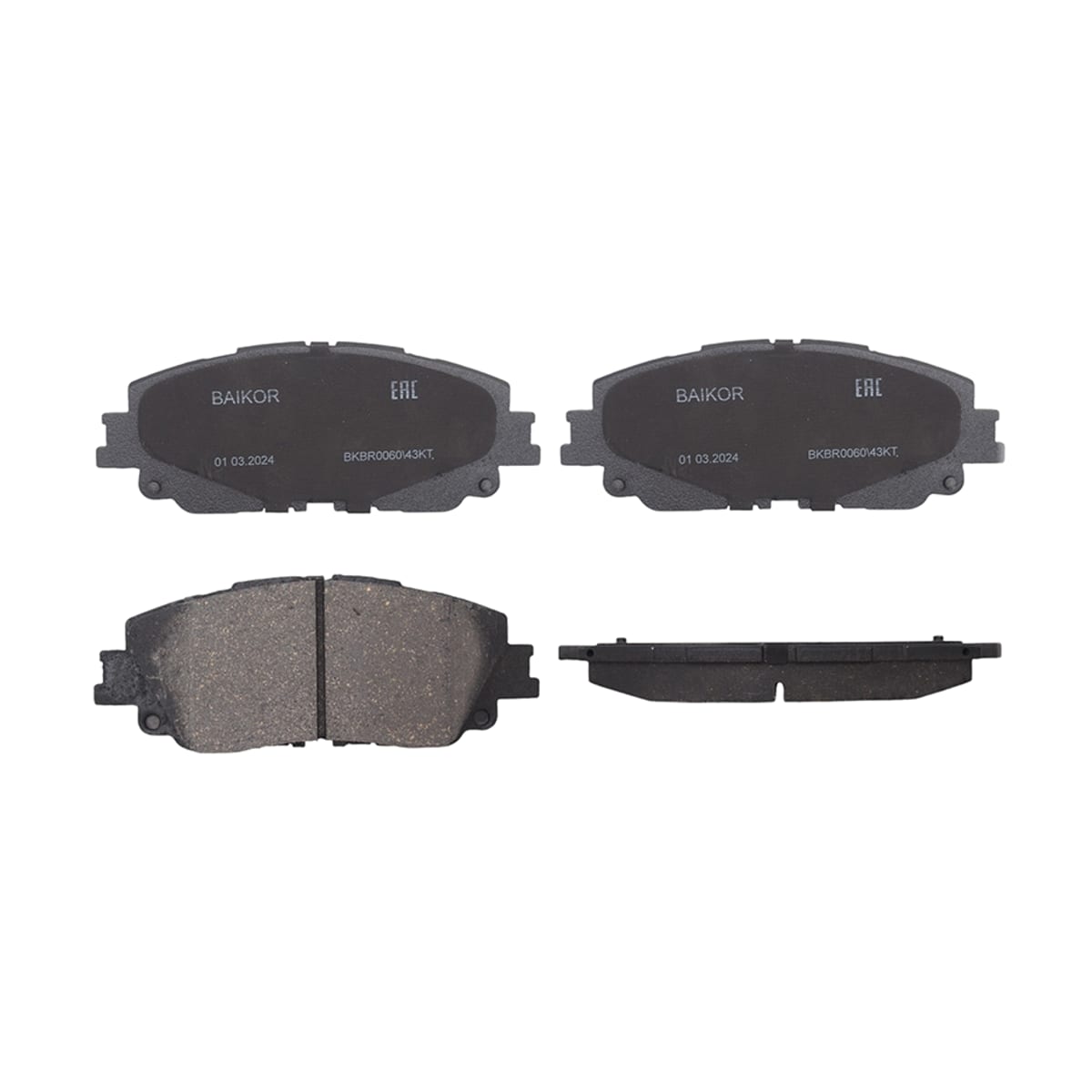 BAIKOR Колодки тормозные (Спереди) Toyota Camry (XV70) 17- / C-HR 16-23