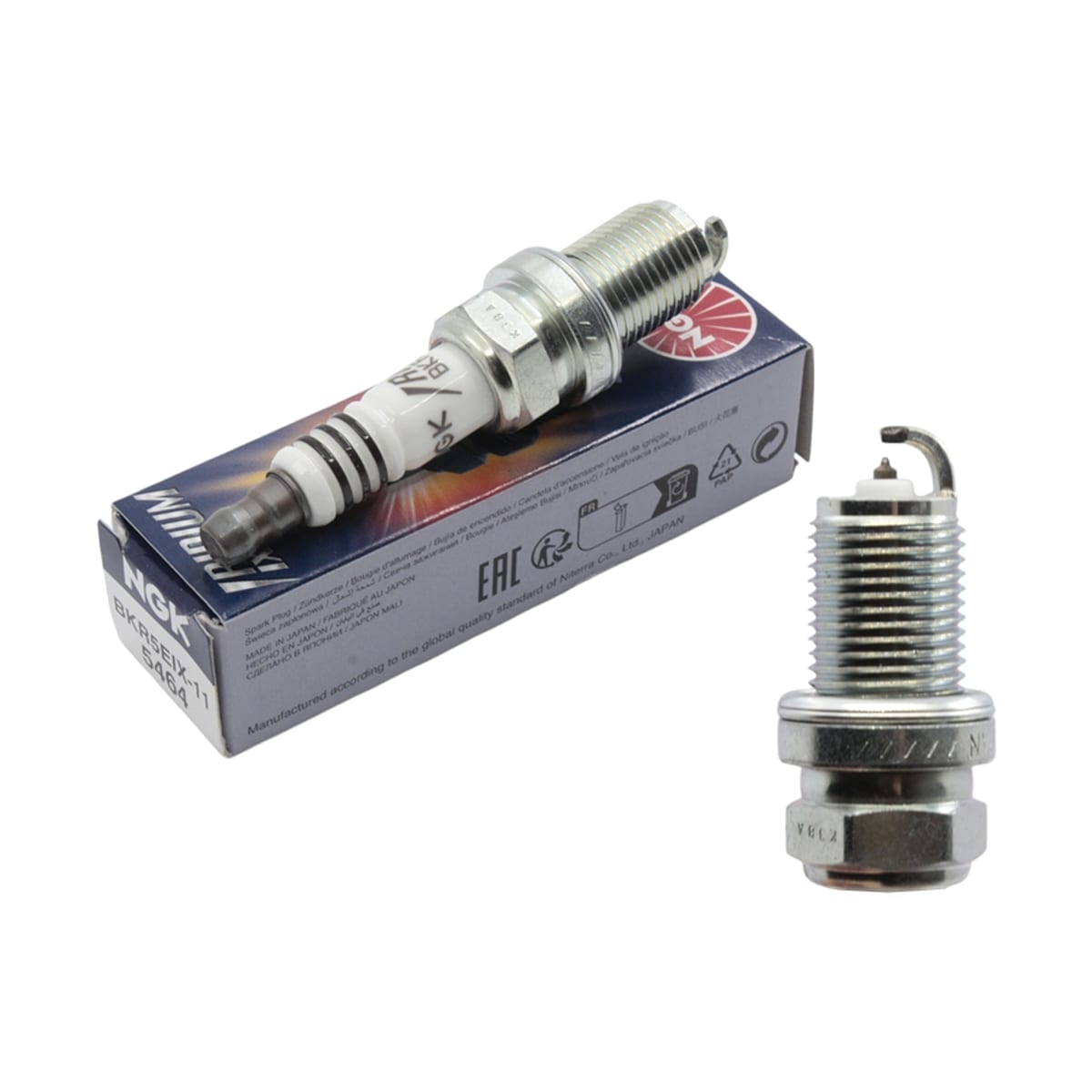 NGK Свеча зажигания Kia Rio 05-11 / Hyundai Accent 94-11 (G4HE/G4EK/G4ER/G4ED/G4EE/4G64/4G93/EJ202/H27A) BKR5EIX11