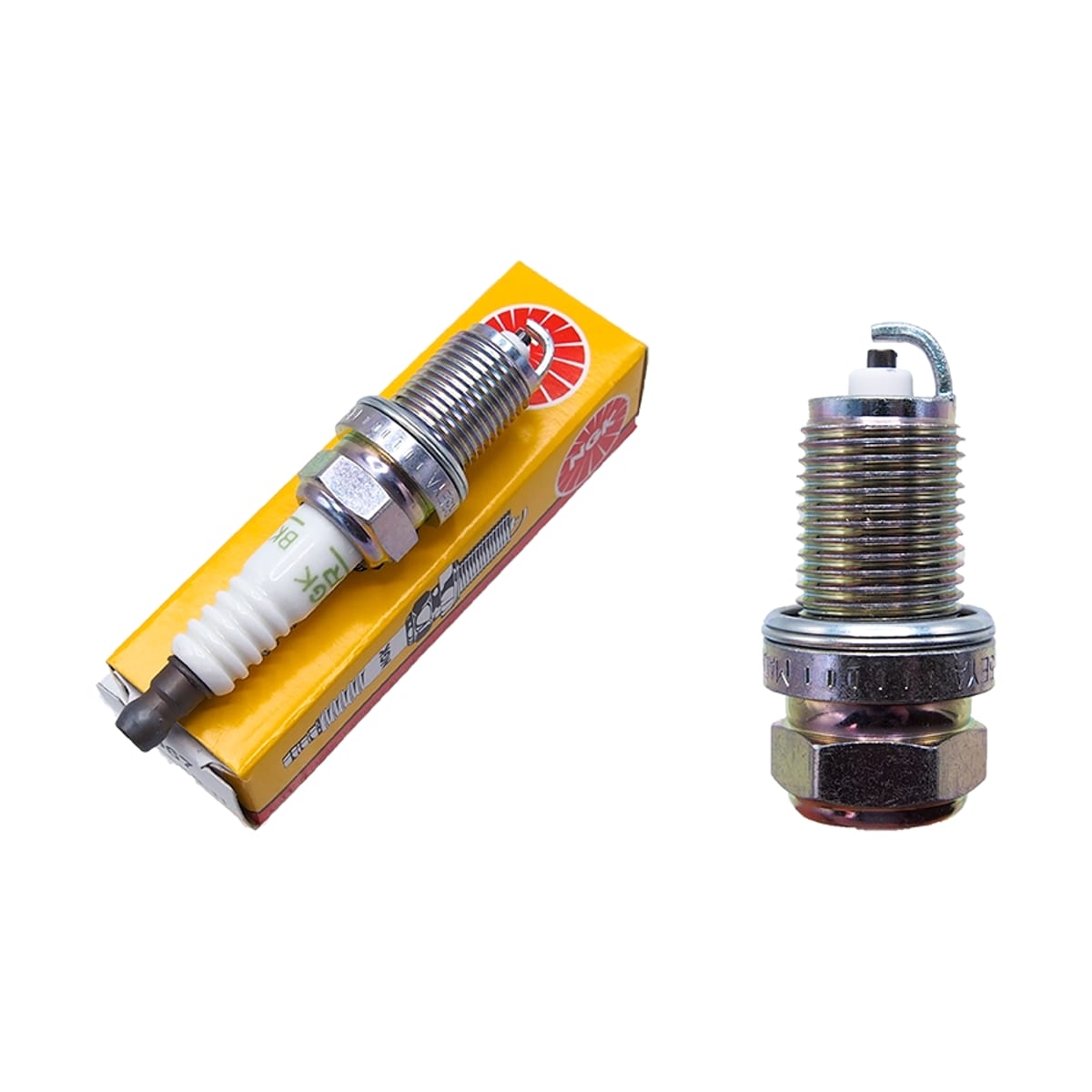 NGK Свеча зажигания Toyota Corolla (E150,E120) 00-10 / Yaris 99-13 (1ZZFE/3ZZFE/4ZZFE/1NZFE/2NZFE) BKR5EYA
