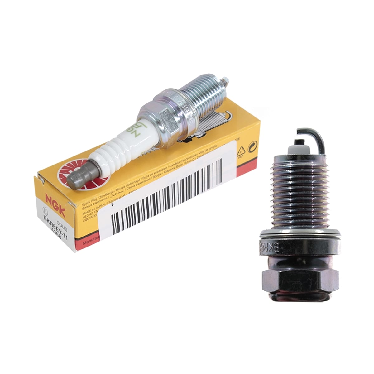 NGK Свеча зажигания Toyota Caldina (T190) 92-02 / Corolla 95-01 (3SFE/4SFE/5EFHE/4AFE/7AFE/SR20DE) BKR6EY11