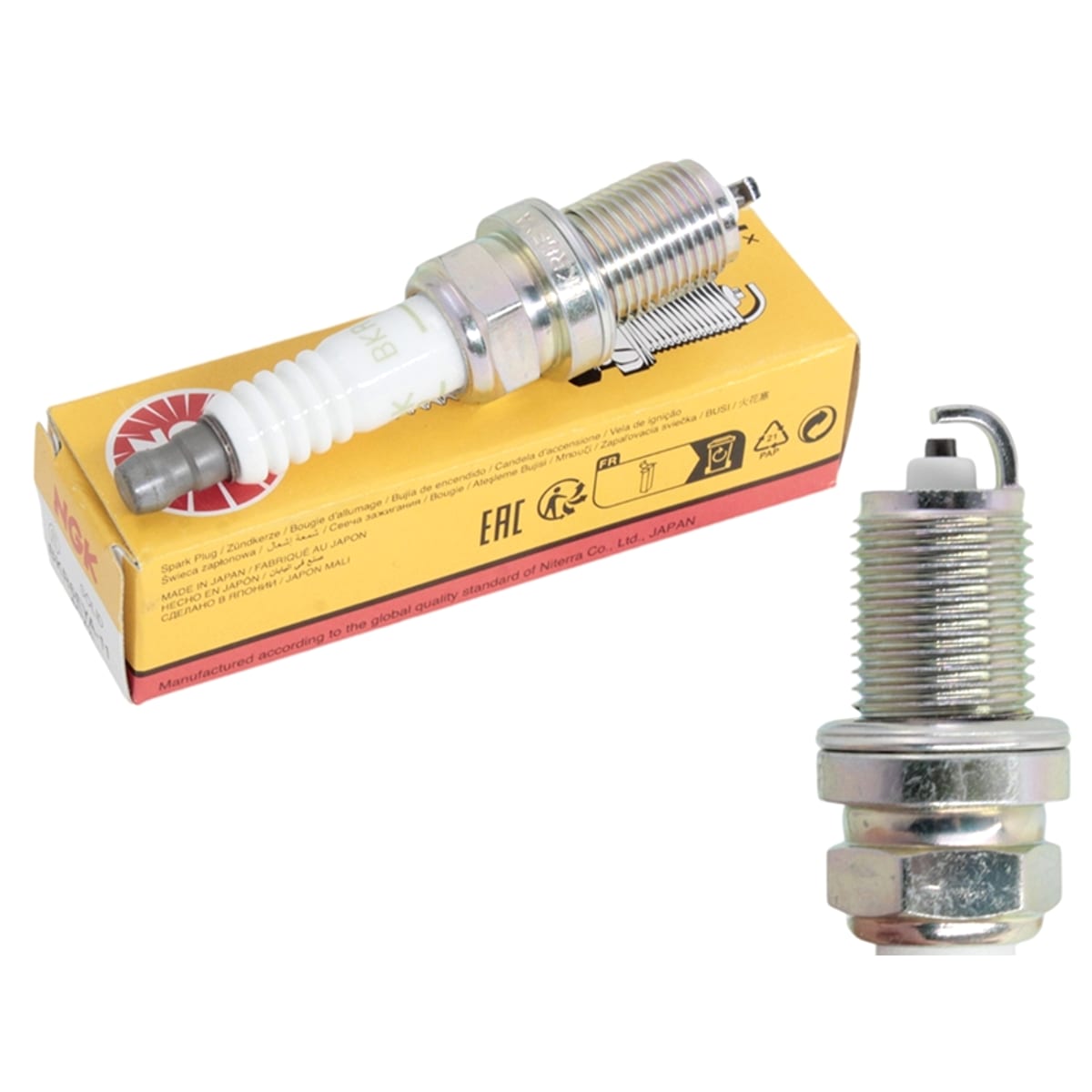NGK Свеча зажигания Toyota Caldina (T190) 92-02 / Corolla 95-01 (3SFE/4SFE/5EFHE/4AFE/7AFE/SR20DE) BKR6EYA11