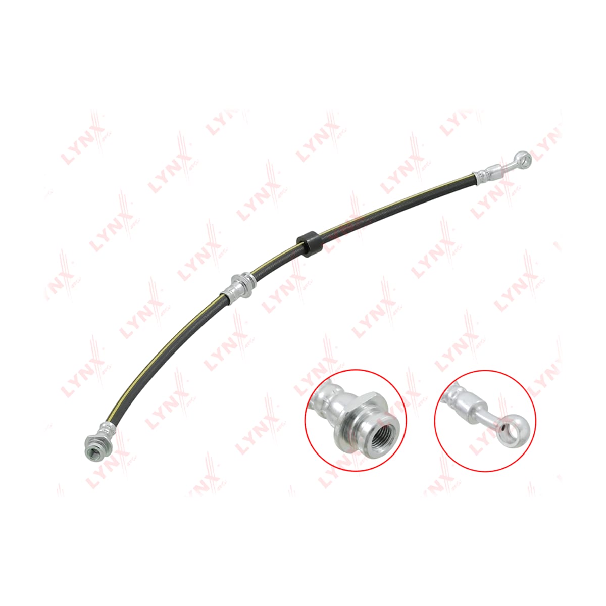 Деталь Шланг тормозной LYNXAUTO