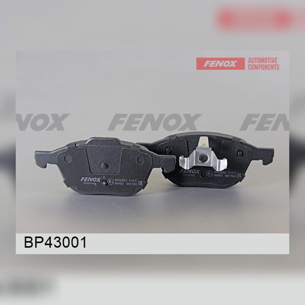 Деталь Колодки тормозные дисковые FENOX